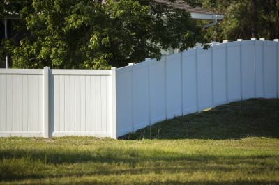 Modern Vinyl Fence Design