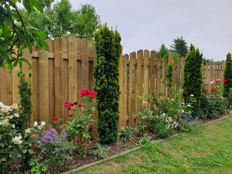 Cemetery Fence Installation detail